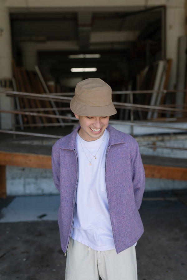 Harris Tweed® Eisenhower Jacket - Pink/Blue