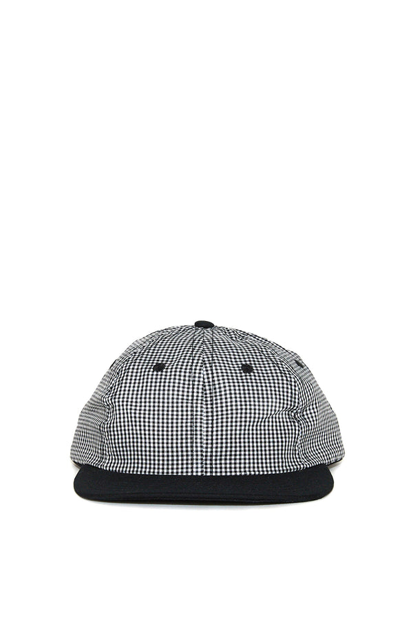 Gingham Cap - Black