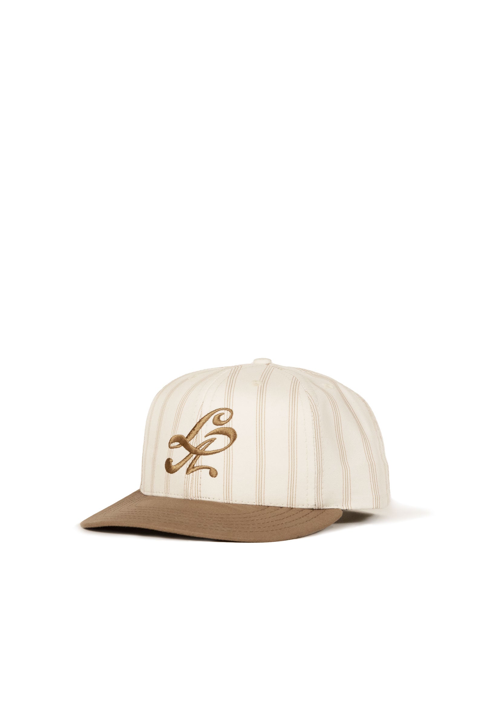 Lite Year LA Baseball Cap - Creme/Khaki