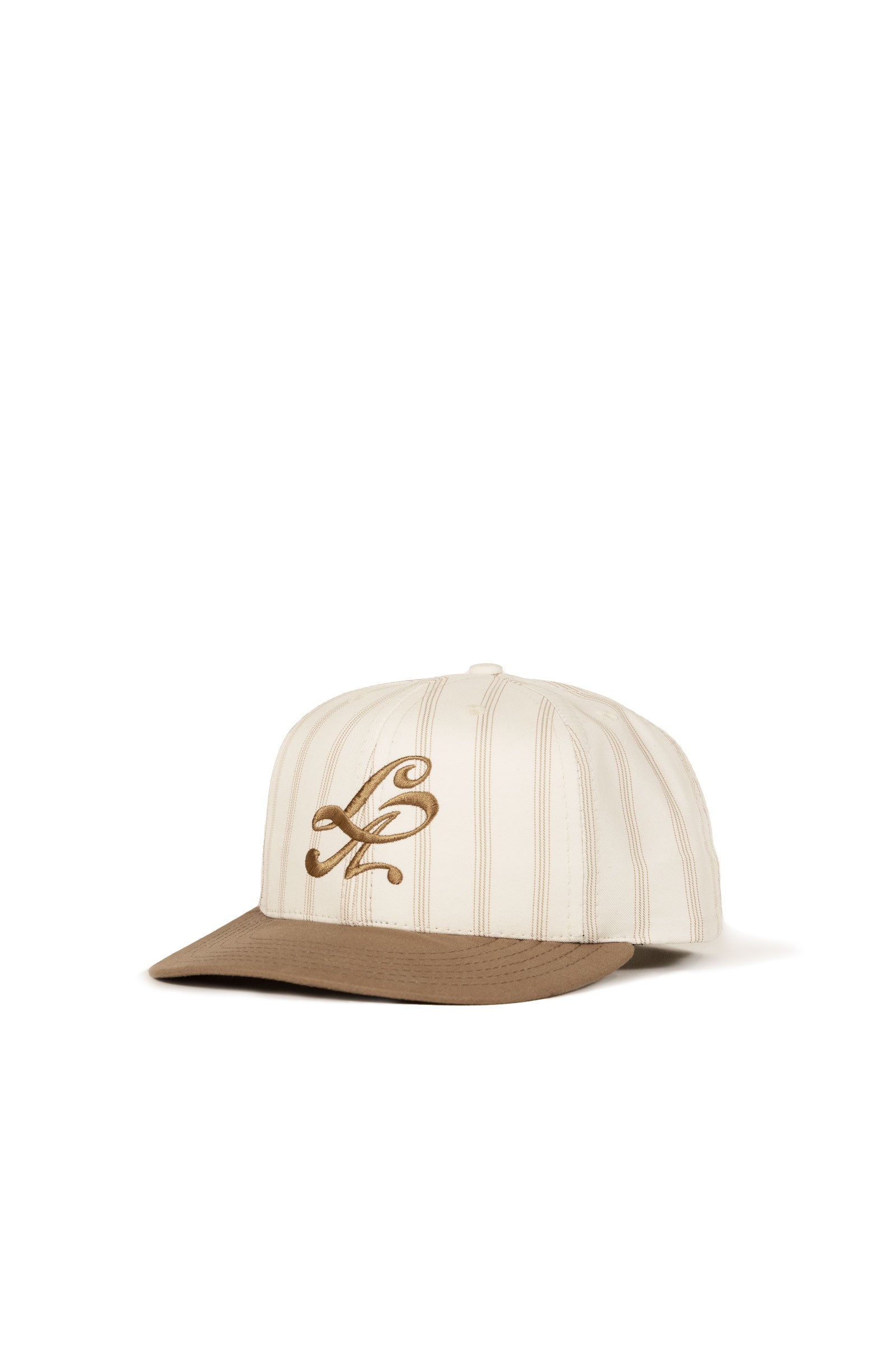 LA Baseball Cap - Creme/Khaki