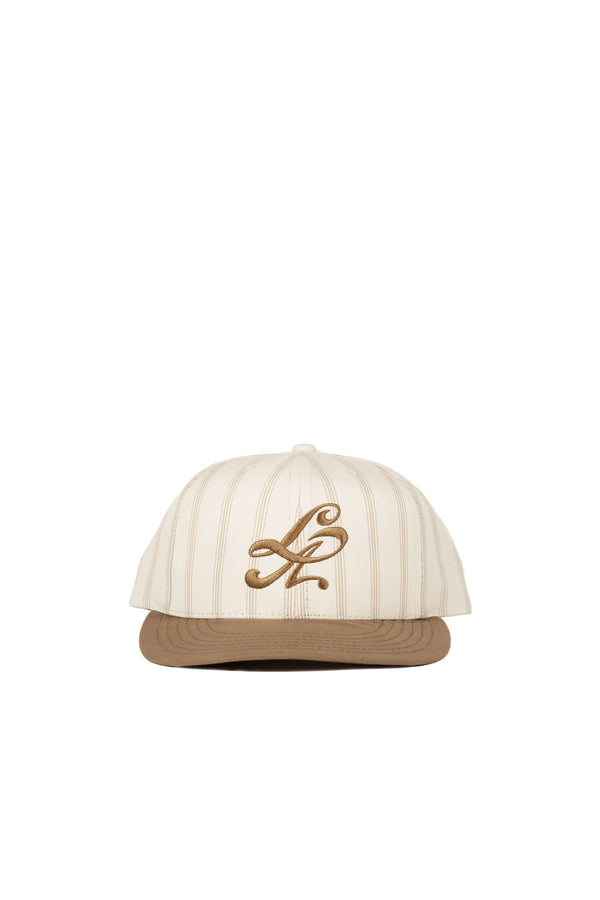 LA Baseball Cap - Creme/Khaki