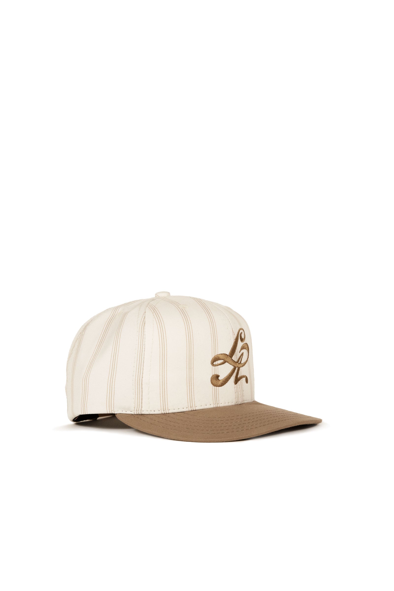 LA Baseball Cap - Creme/Khaki