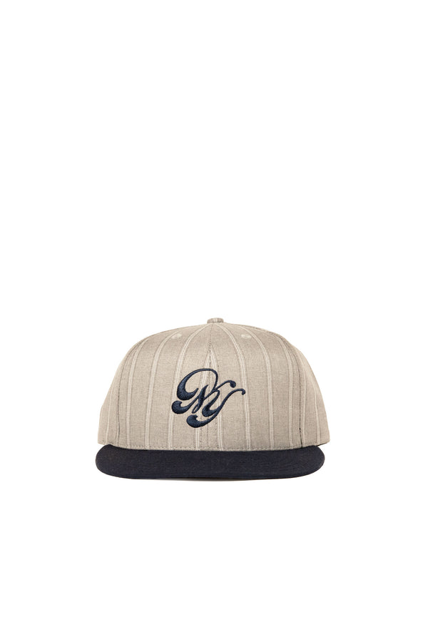 NY Baseball Cap - Grey/Navy