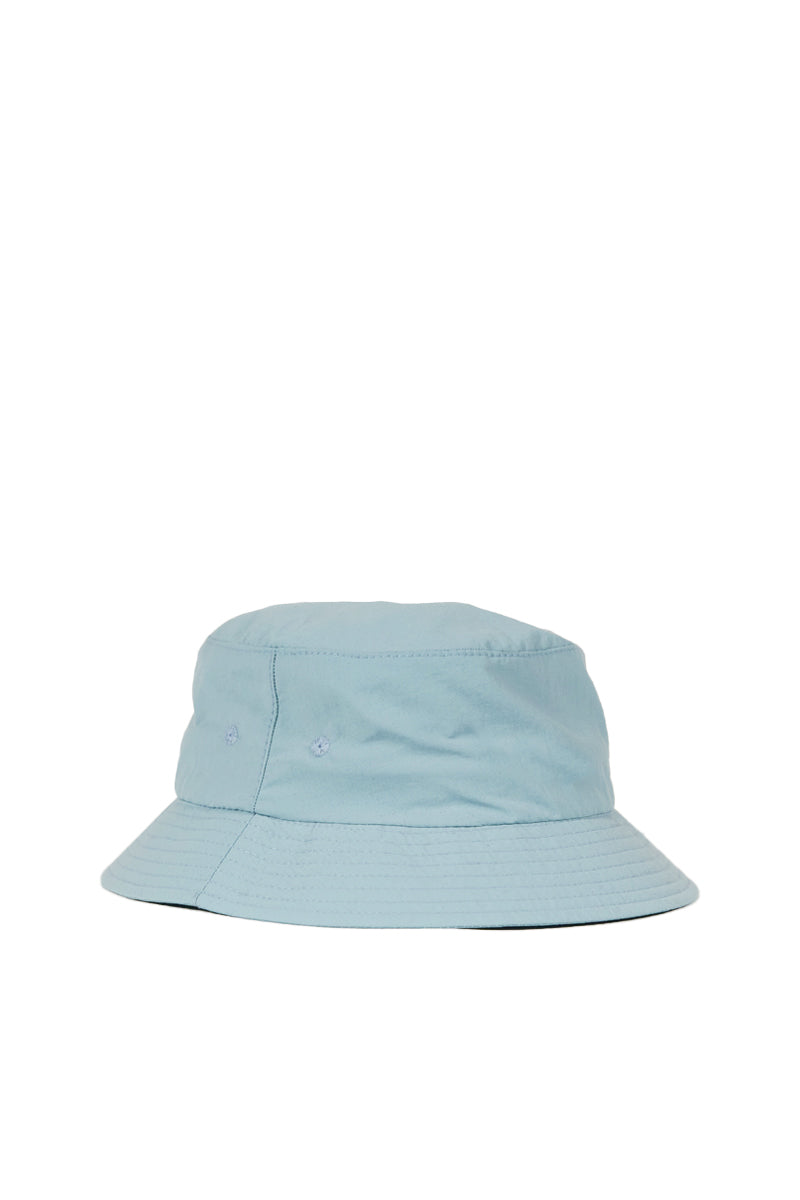 Nylon Twill Weather Cloth Bucket Hat - Light Blue
