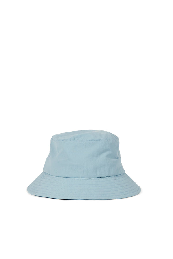 Nylon Twill Weather Cloth Bucket Hat - Light Blue