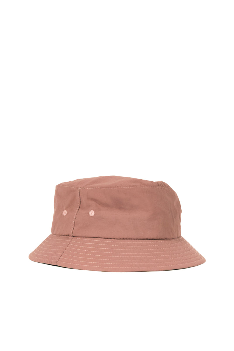 Nylon Twill Weather Cloth Bucket Hat - Rose