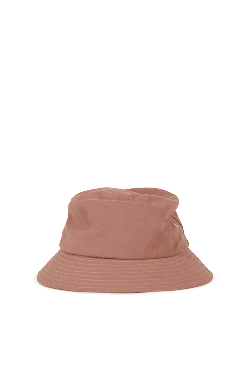 Nylon Twill Weather Cloth Bucket Hat - Rose