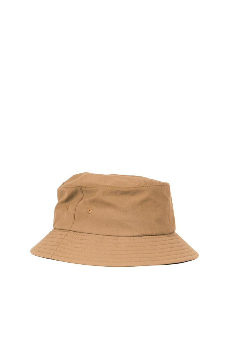 Nylon Twill Weather Cloth Bucket Hat - Khaki