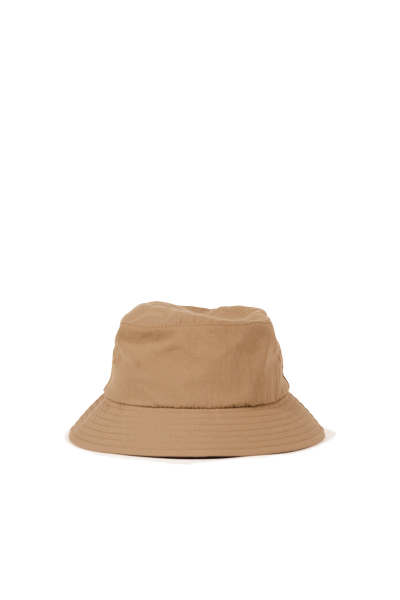 Nylon Twill Weather Cloth Bucket Hat - Khaki