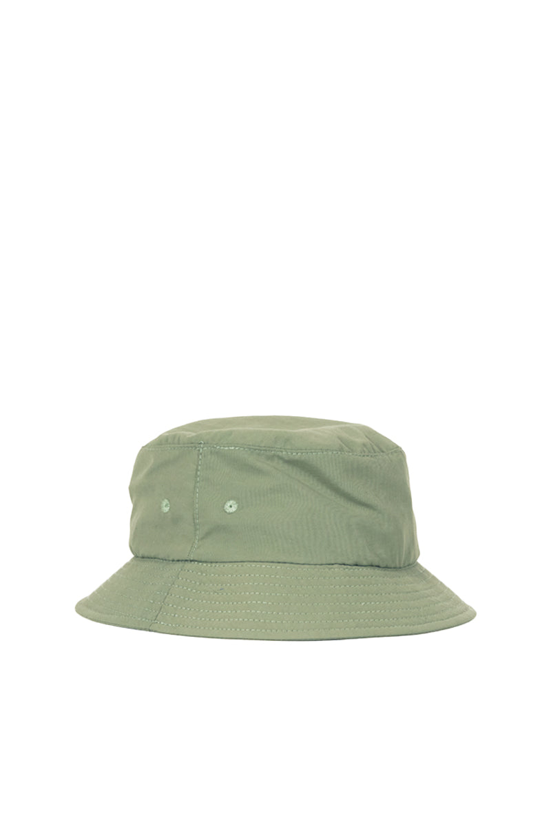 Nylon Twill Weather Cloth Bucket Hat - Army Green