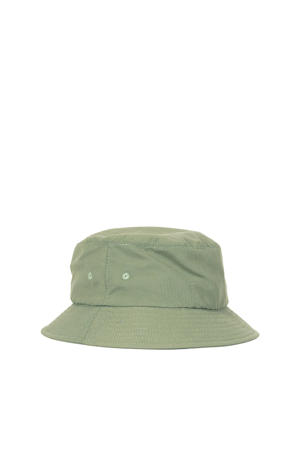 Nylon Twill Weather Cloth Bucket Hat - Army Green