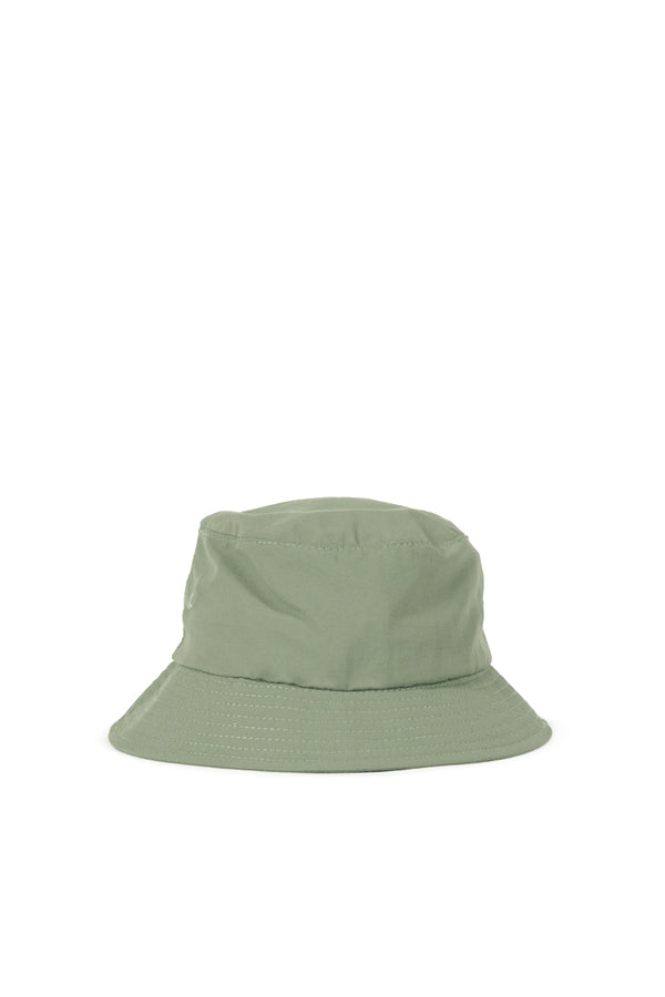 Nylon Twill Weather Cloth Bucket Hat - Army Green