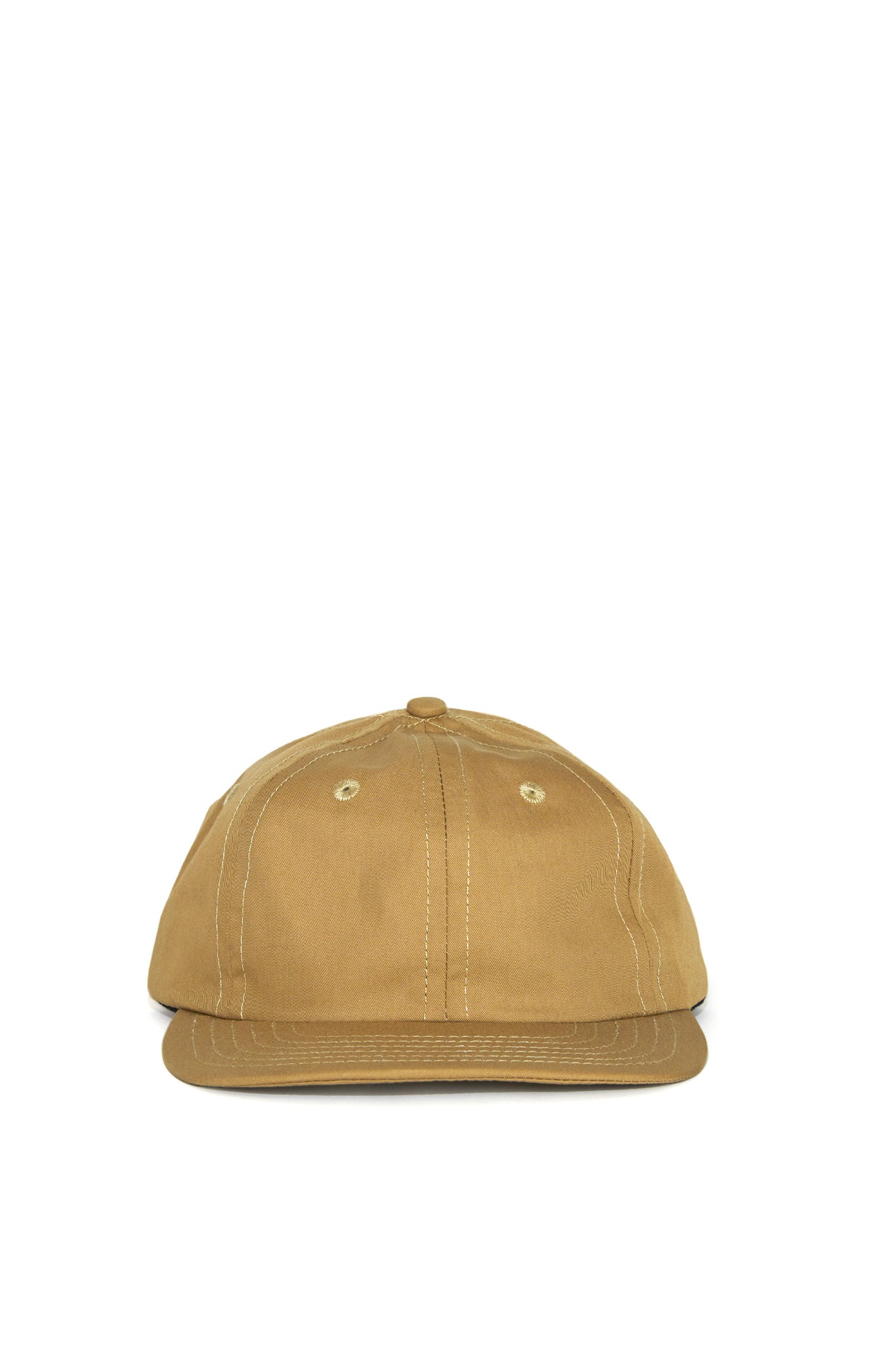6 panel Japanese Cotton Nylon Cap- Khaki