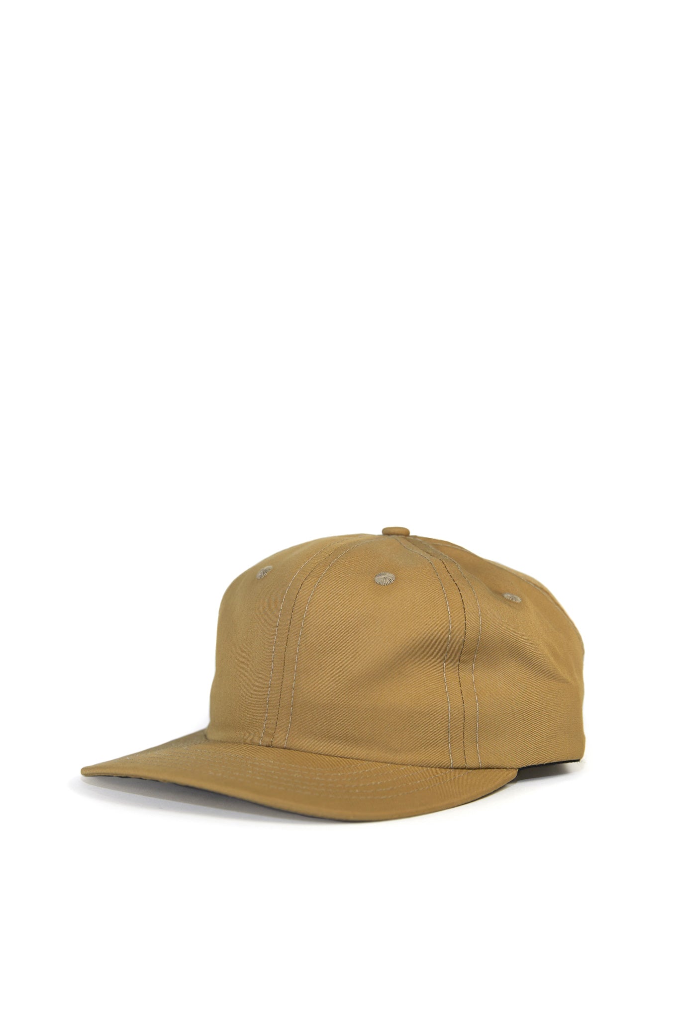 6 panel Japanese Cotton Nylon Cap- Khaki