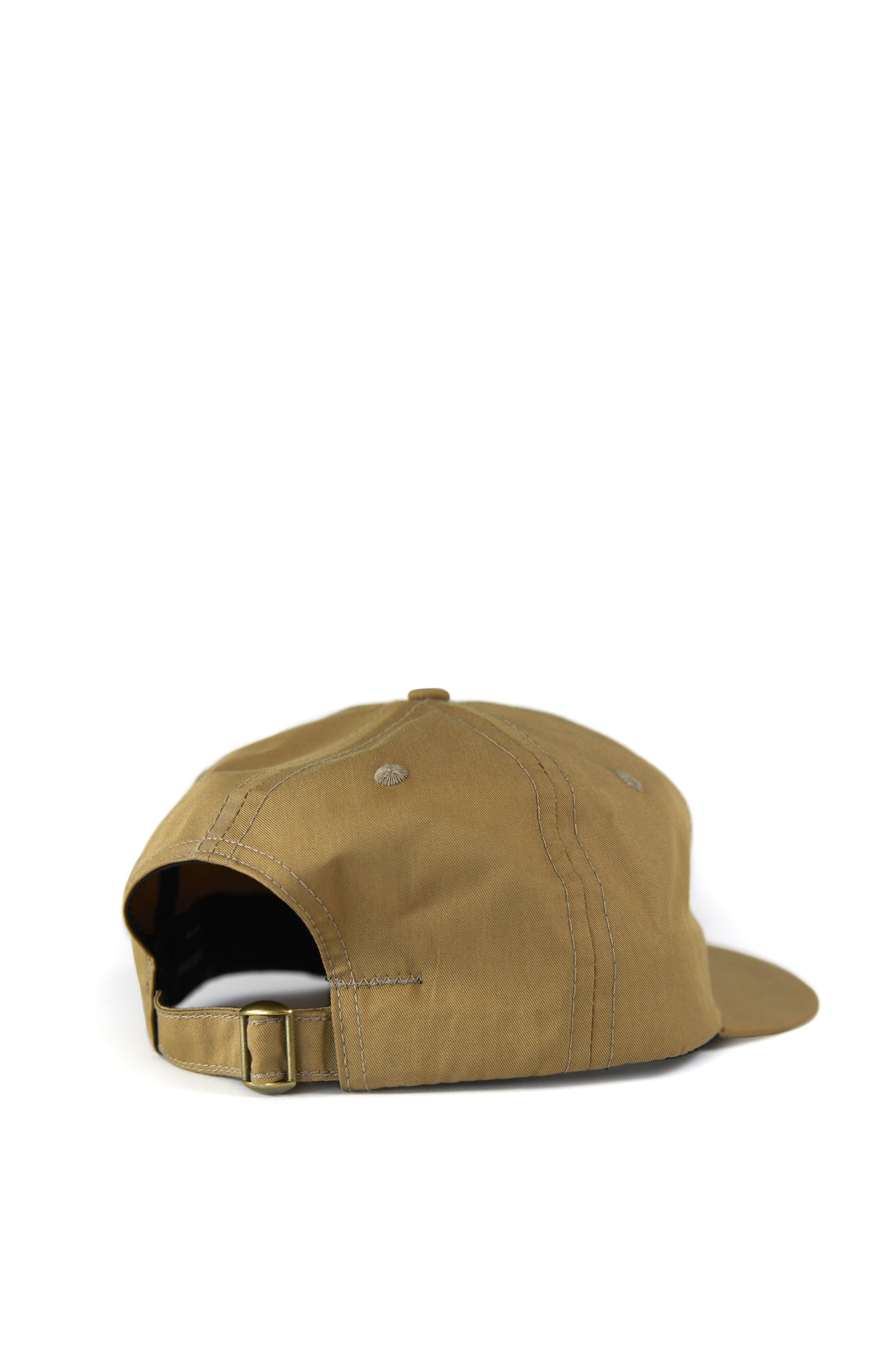 6 panel Japanese Cotton Nylon Cap- Khaki