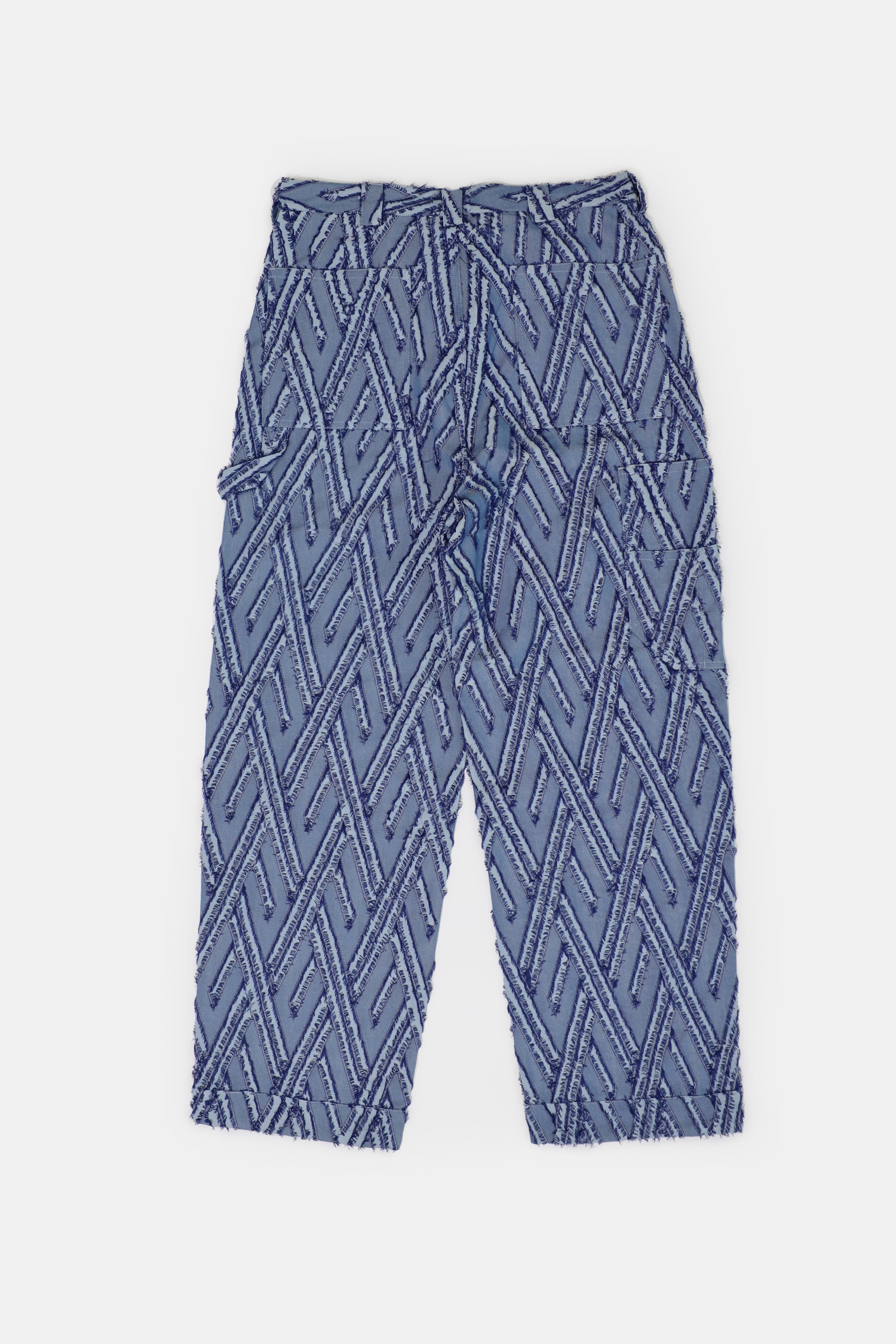 Carpenter Pant - Blue / Light Blue Jacquard