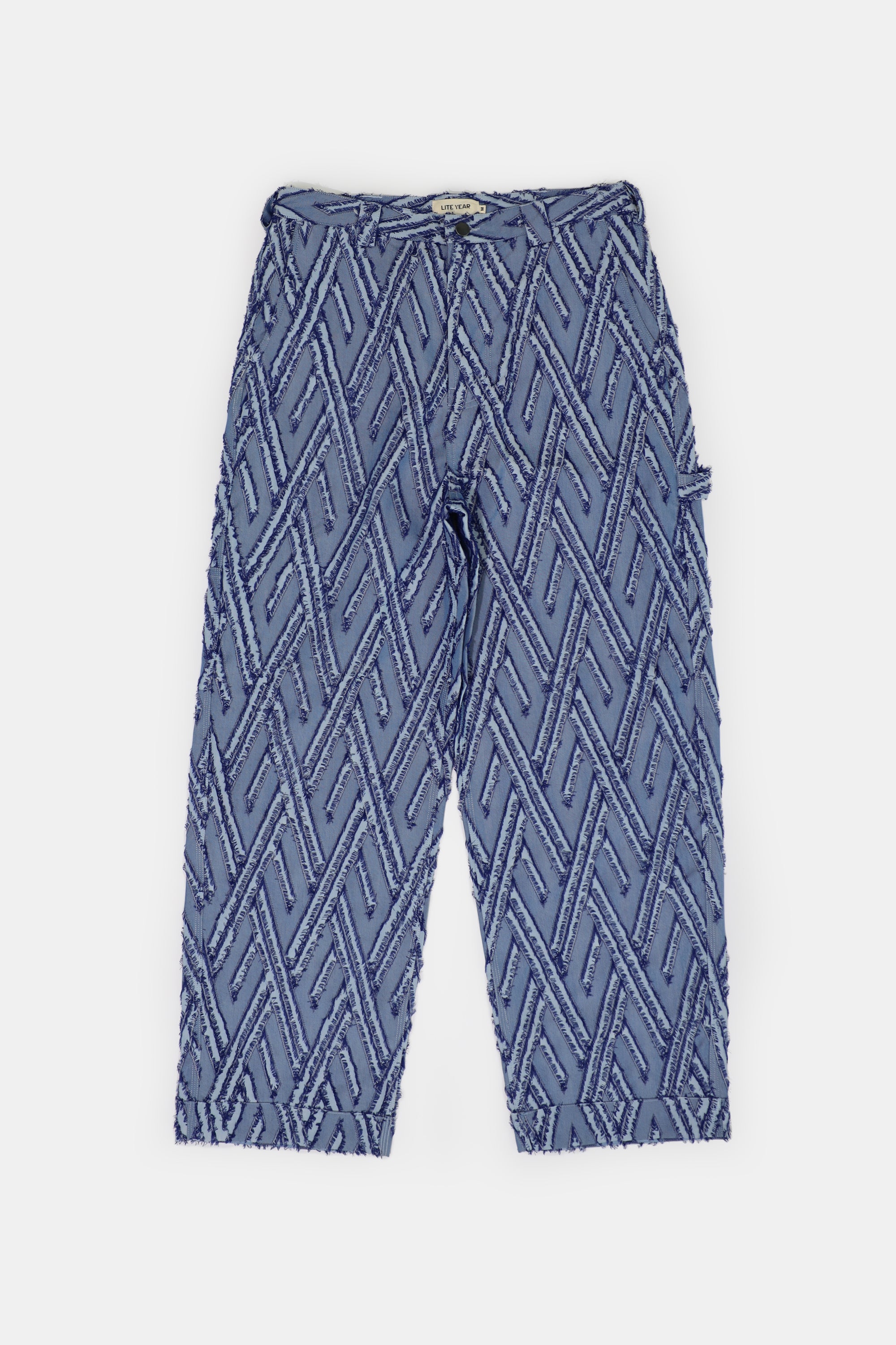Carpenter Pant - Blue / Light Blue Jacquard