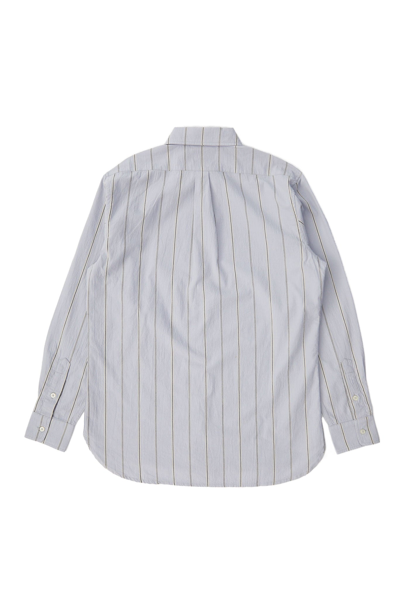 Classic Shirt - Light Blue with Navy Stripe