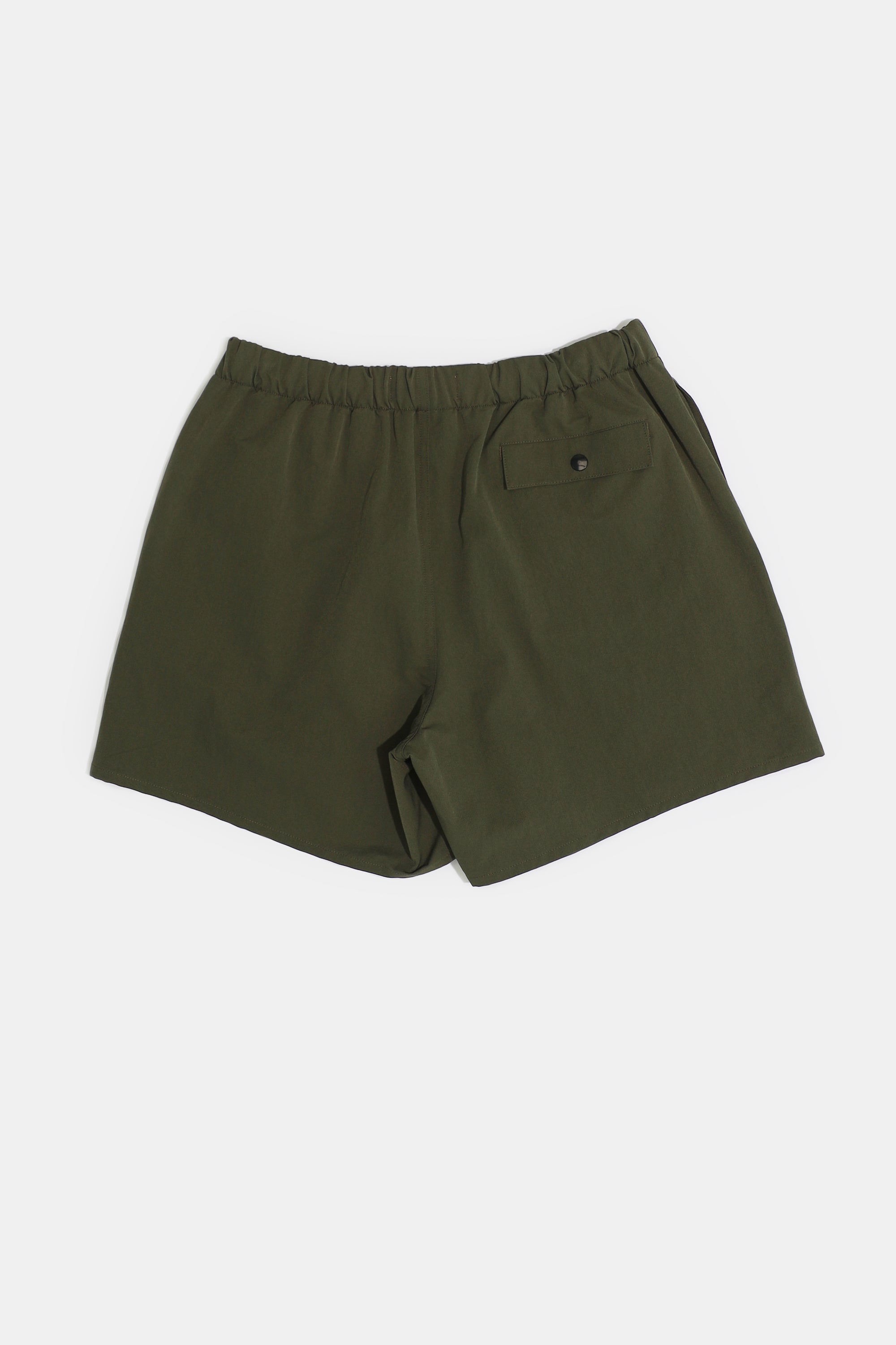 ECONYL® Nylon Shorts - Olive Green