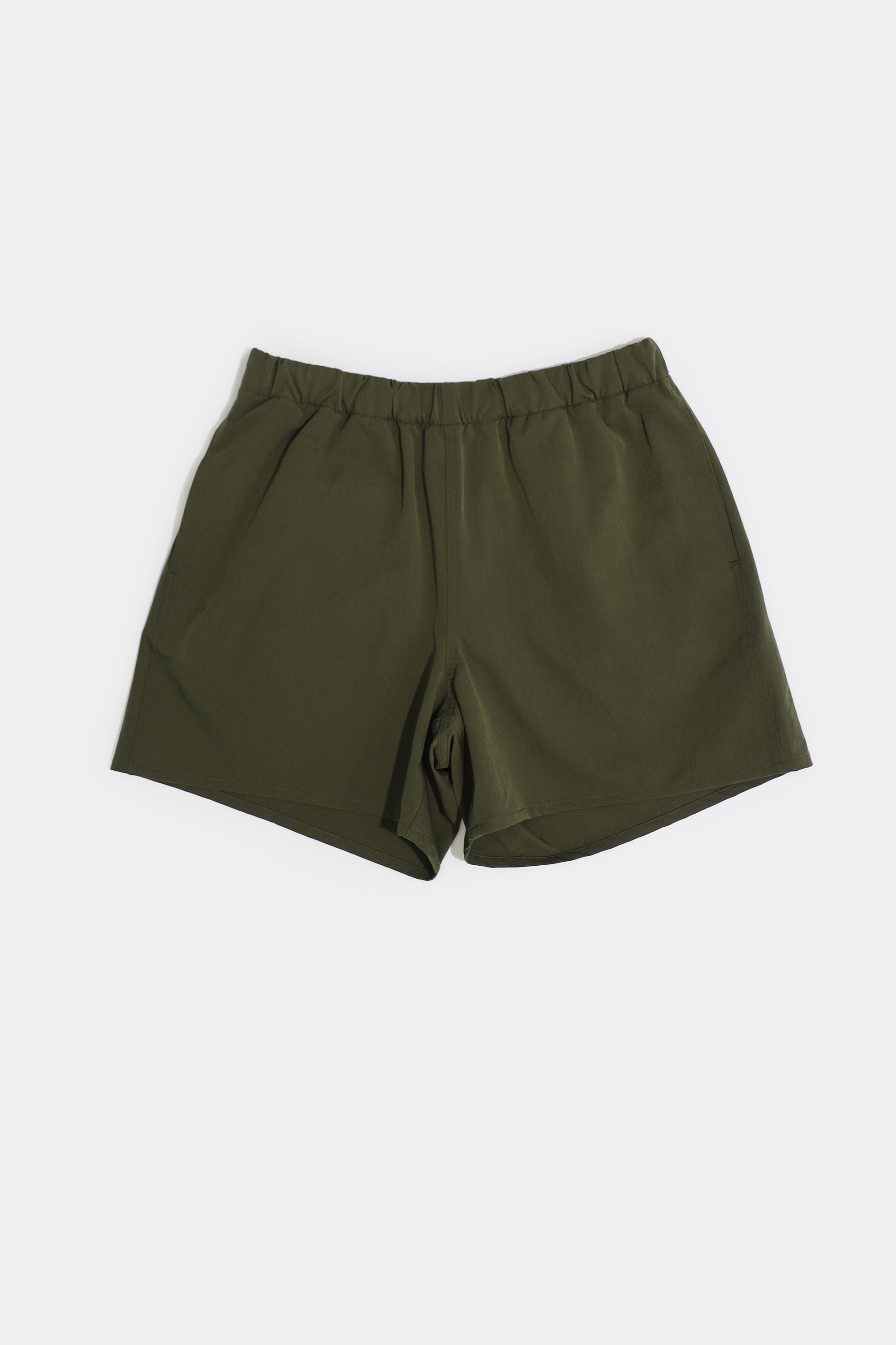 ECONYL® Nylon Shorts - Olive Green