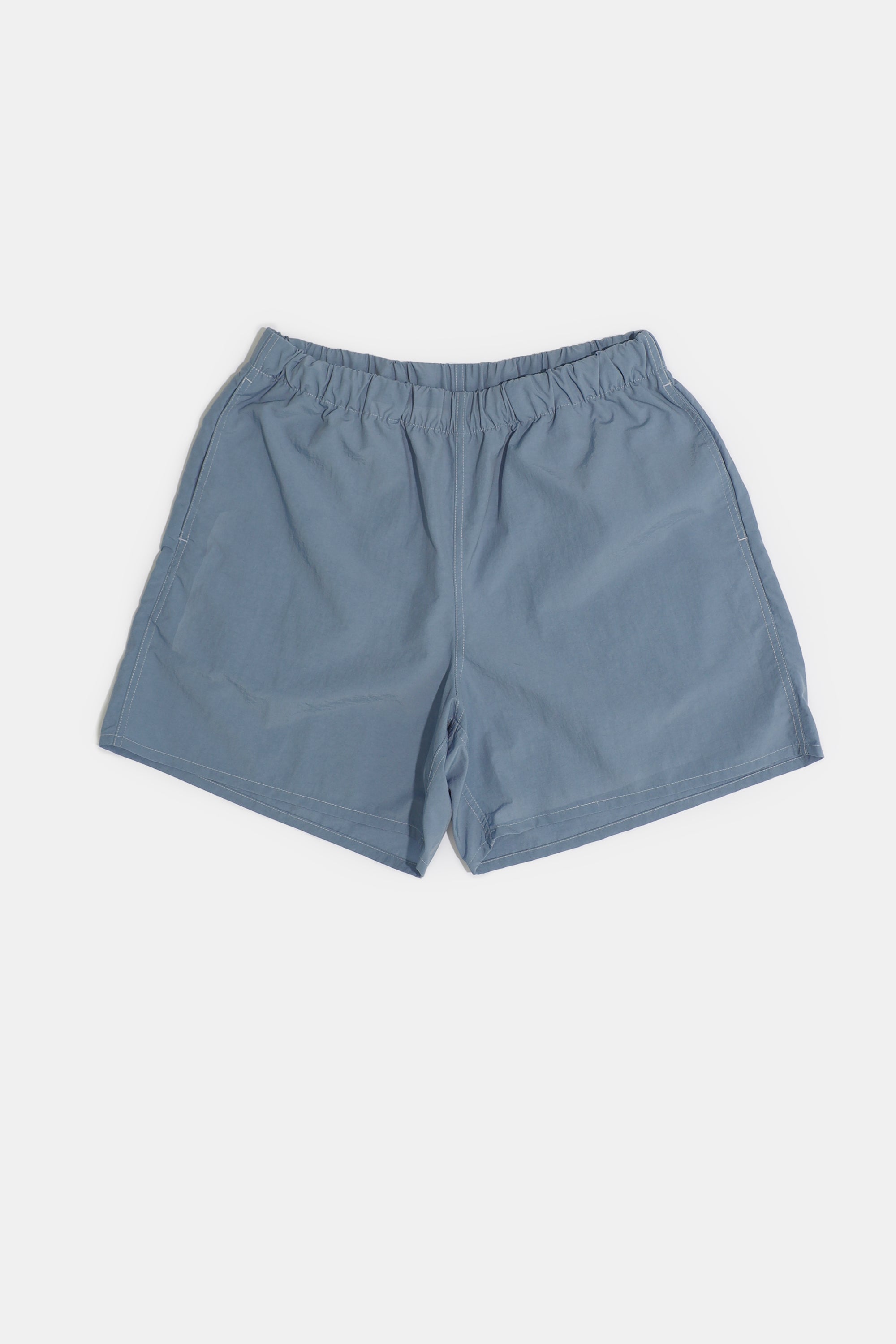 ECONYL® nylon shorts - Light Blue