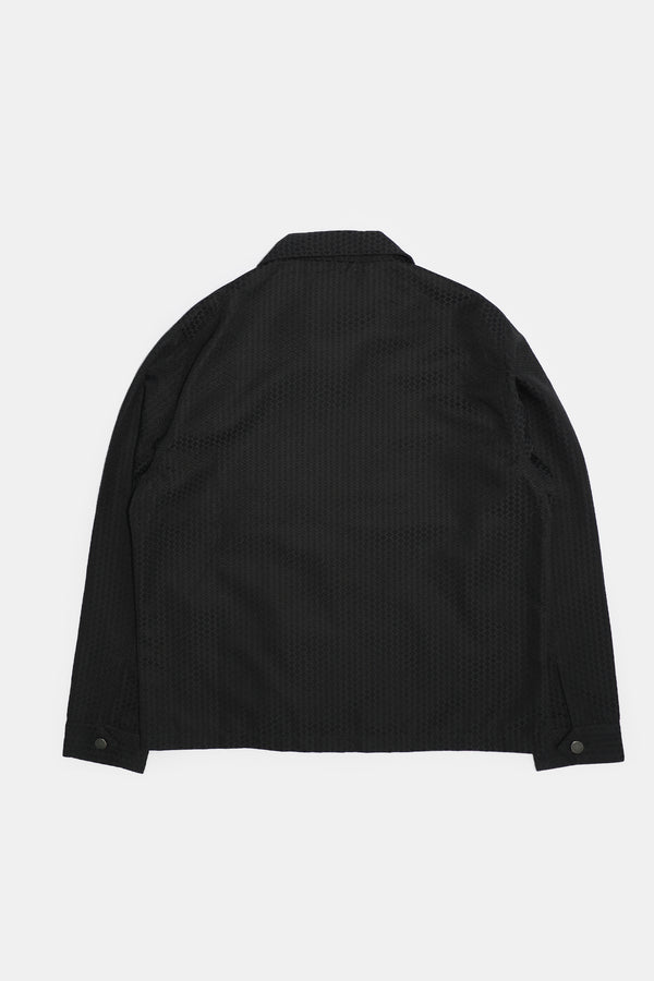 Eisenhower Jacket - Black Jacquard