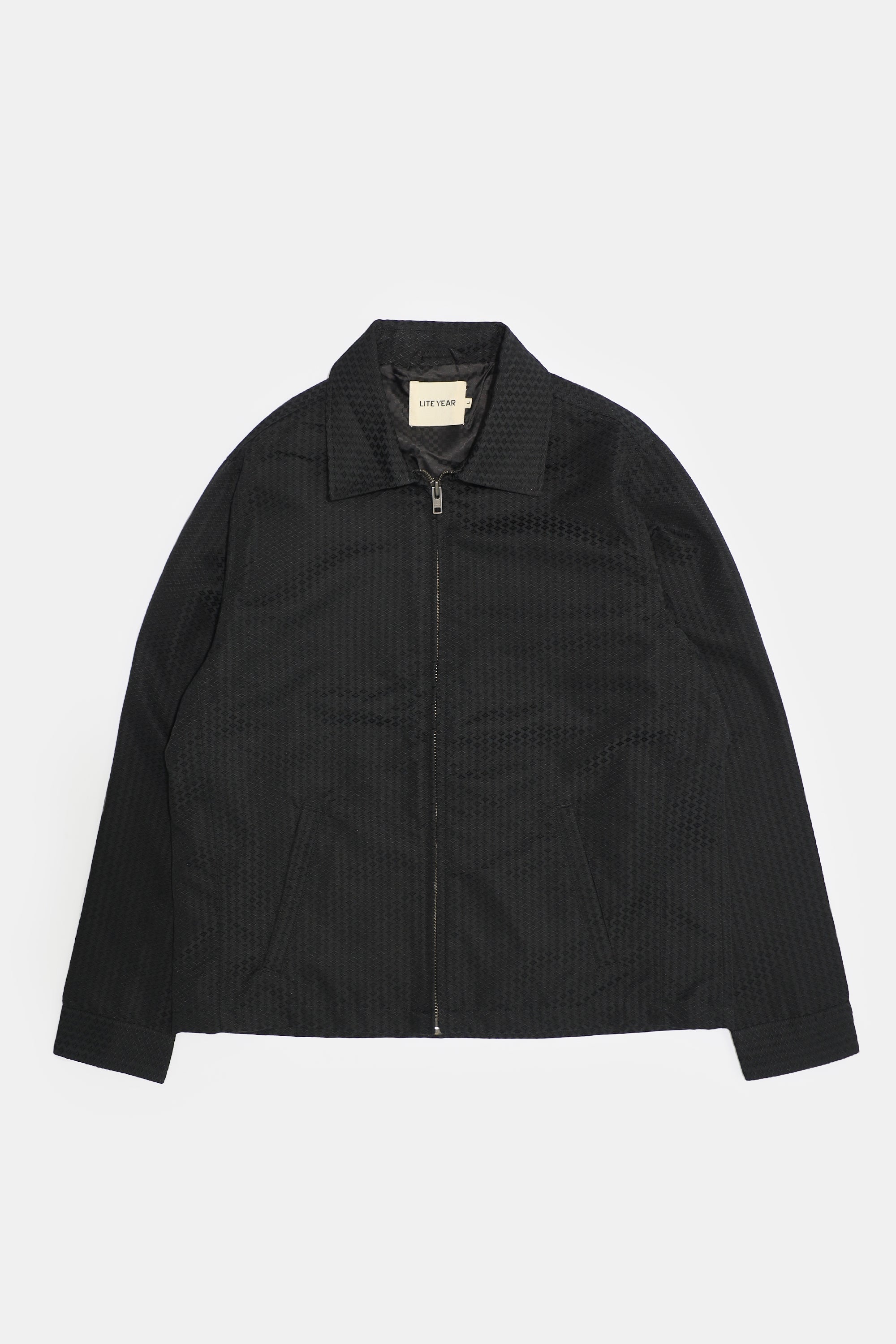 Eisenhower Jacket - Black Jacquard