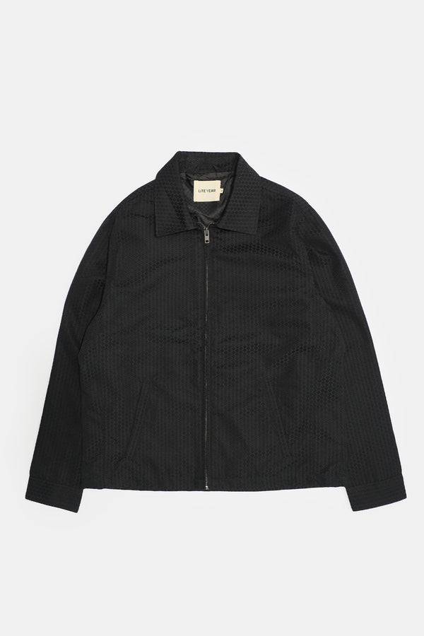 Eisenhower Jacket - Black Jacquard