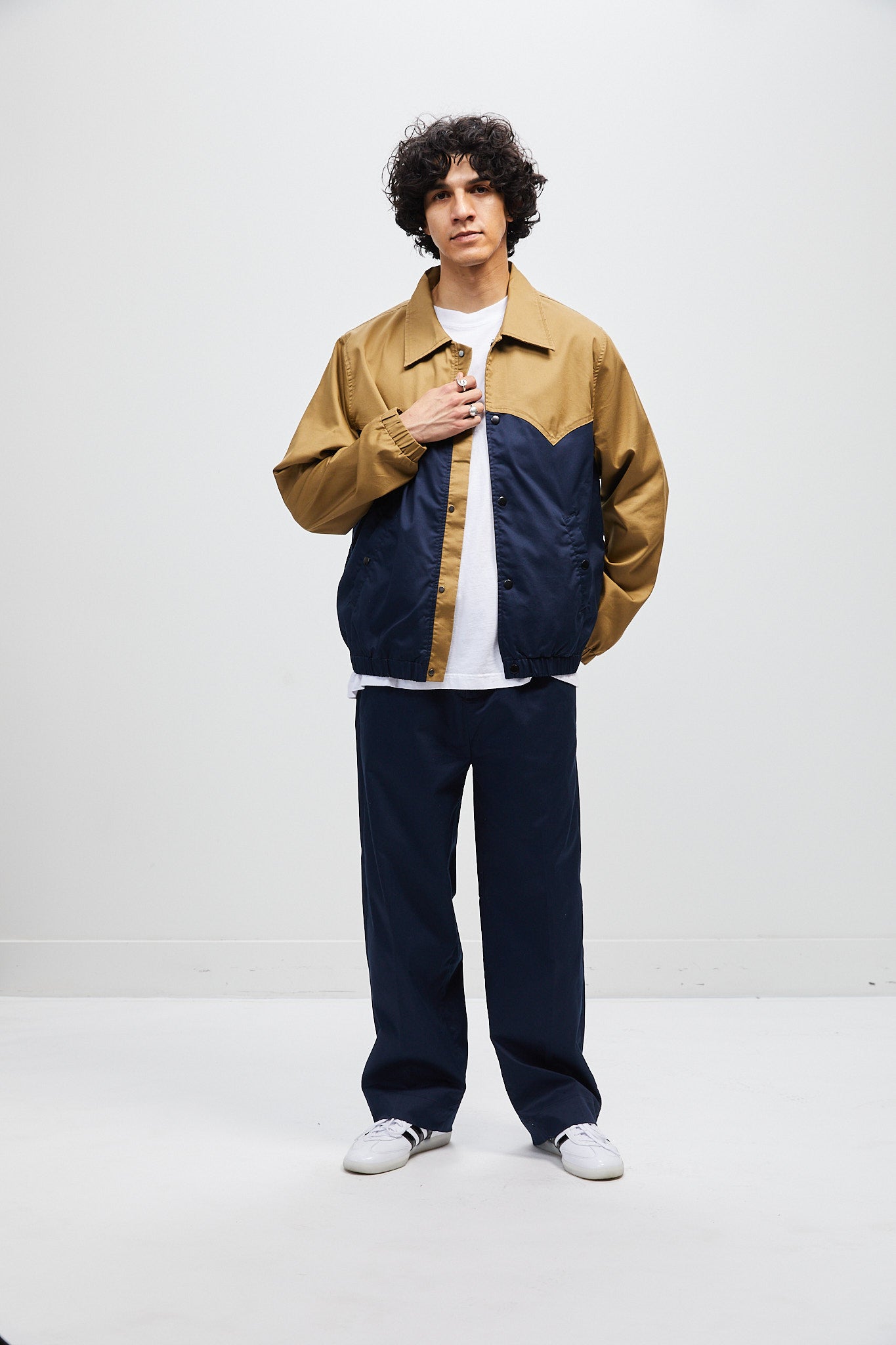 Solotex® Western Jacket - Khaki/Navy