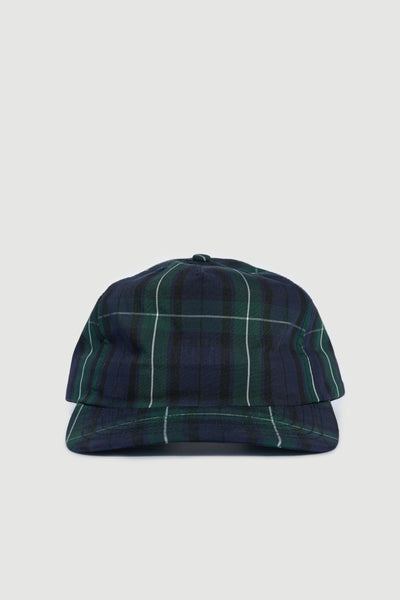 FivePanelCap_Plaid_GreenNavyWh  display picture 2