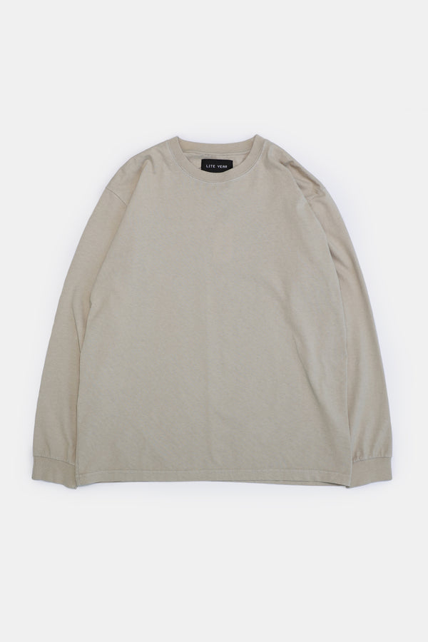 Long Sleeve Tee - Washed Sand