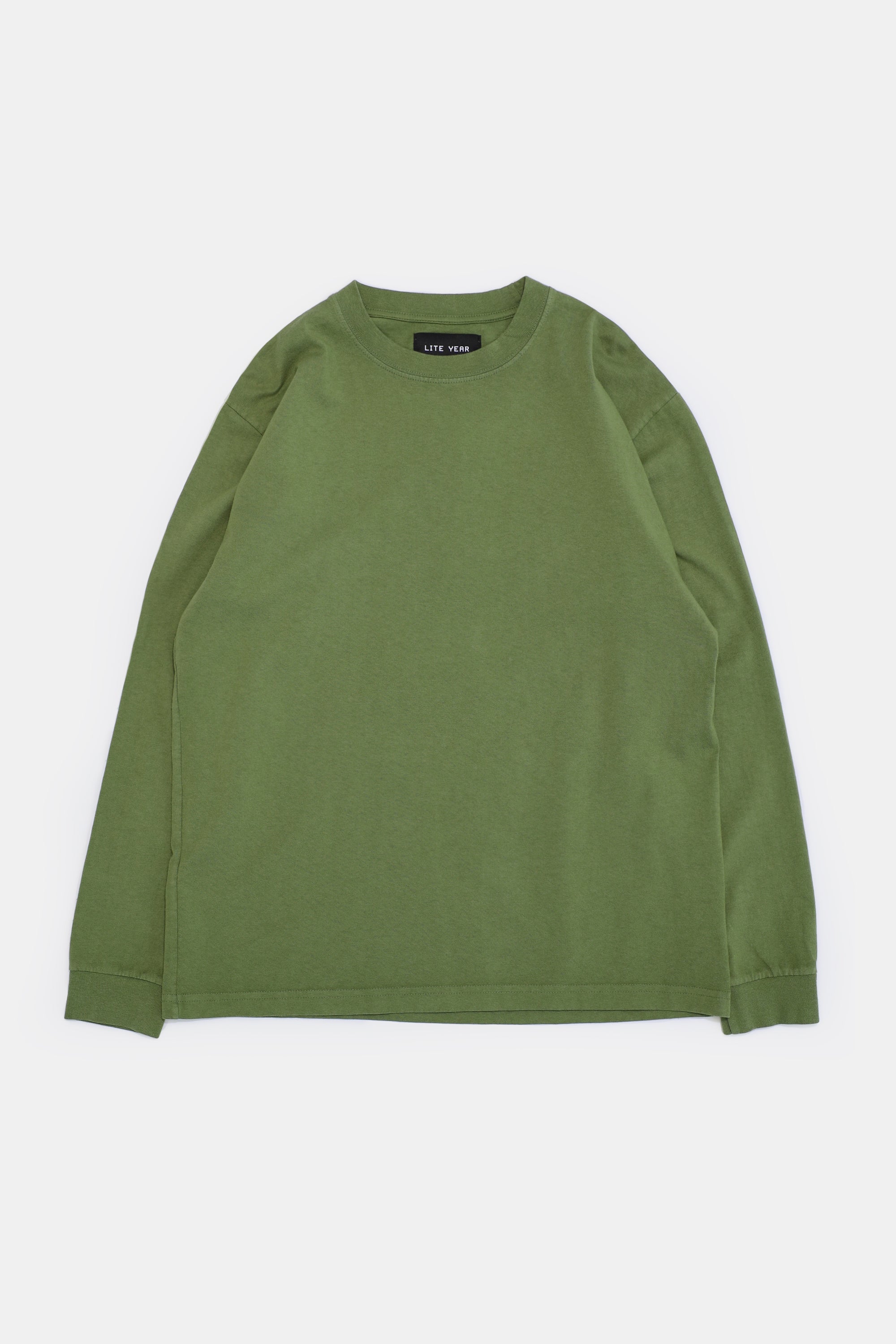 Long Sleeve Tee - Washed Olive