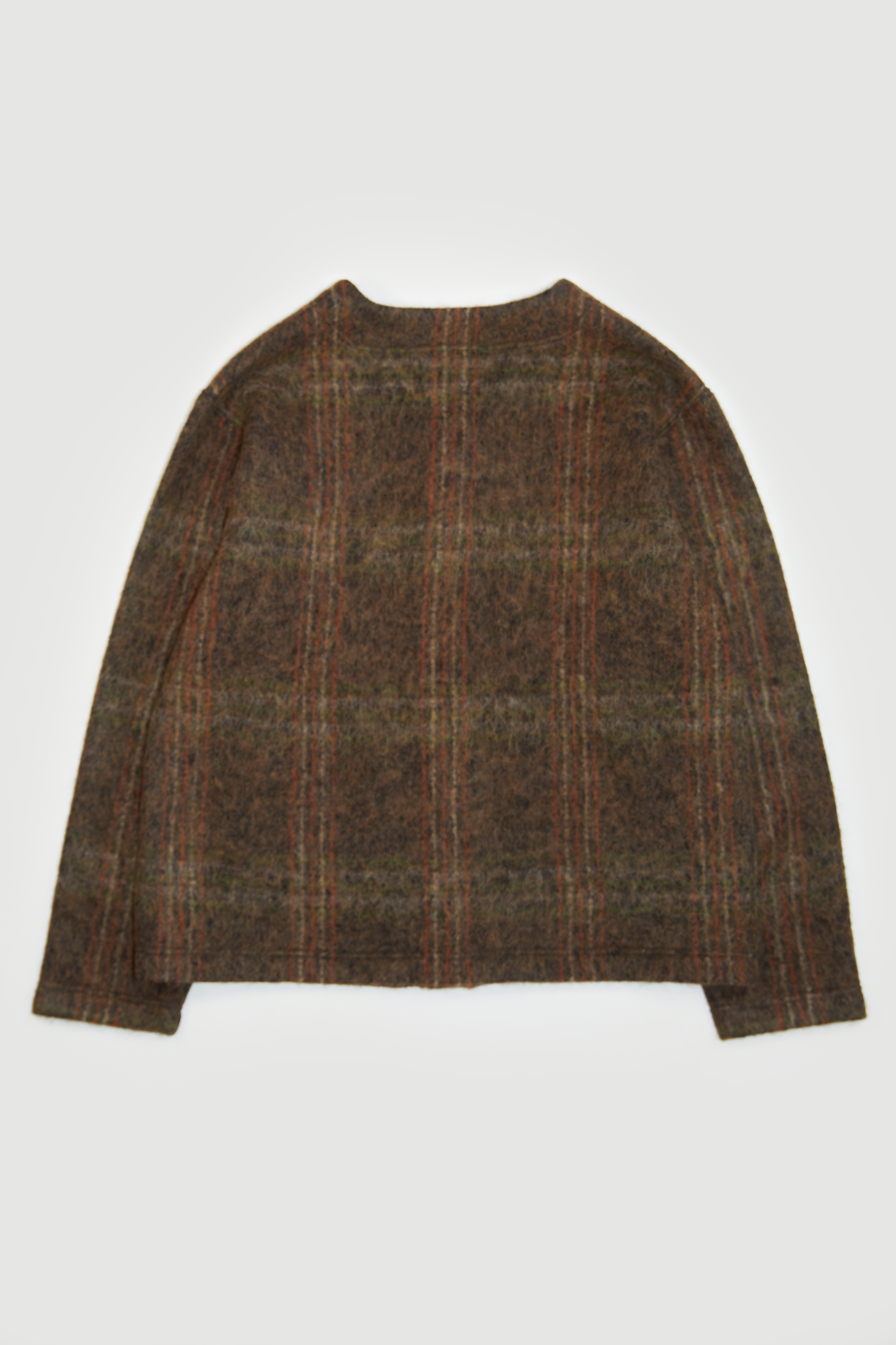Italian Liner Jacket - Brown Plaid