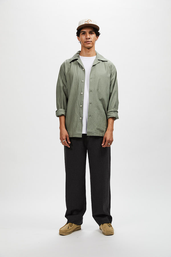 Camp Collar Shirt - Sage