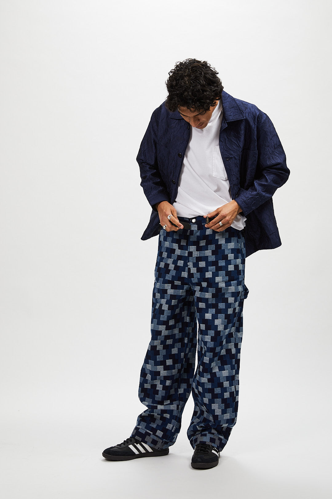 Carpenter Pant - Denim Check