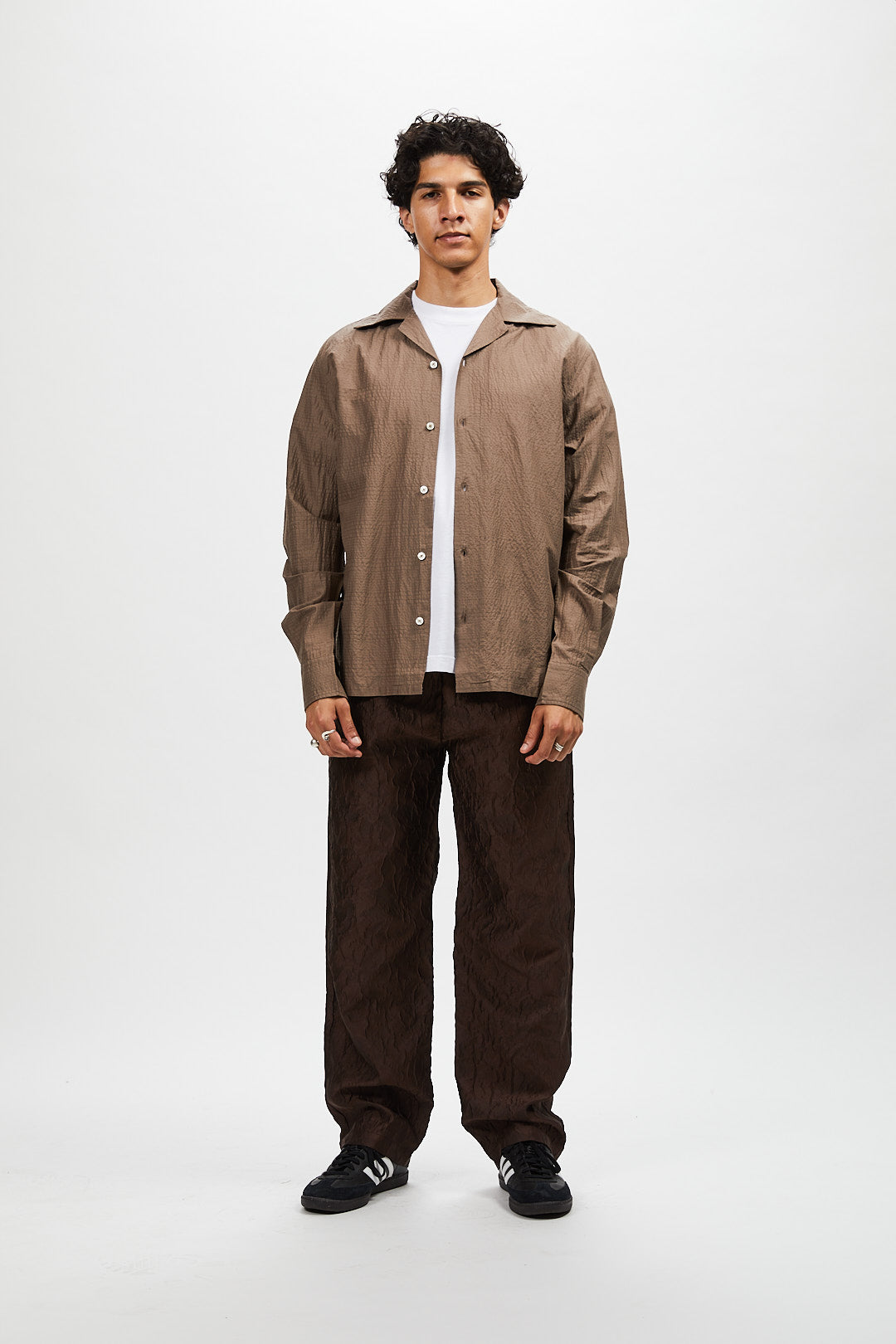 Camp Collar Shirt - Mocha