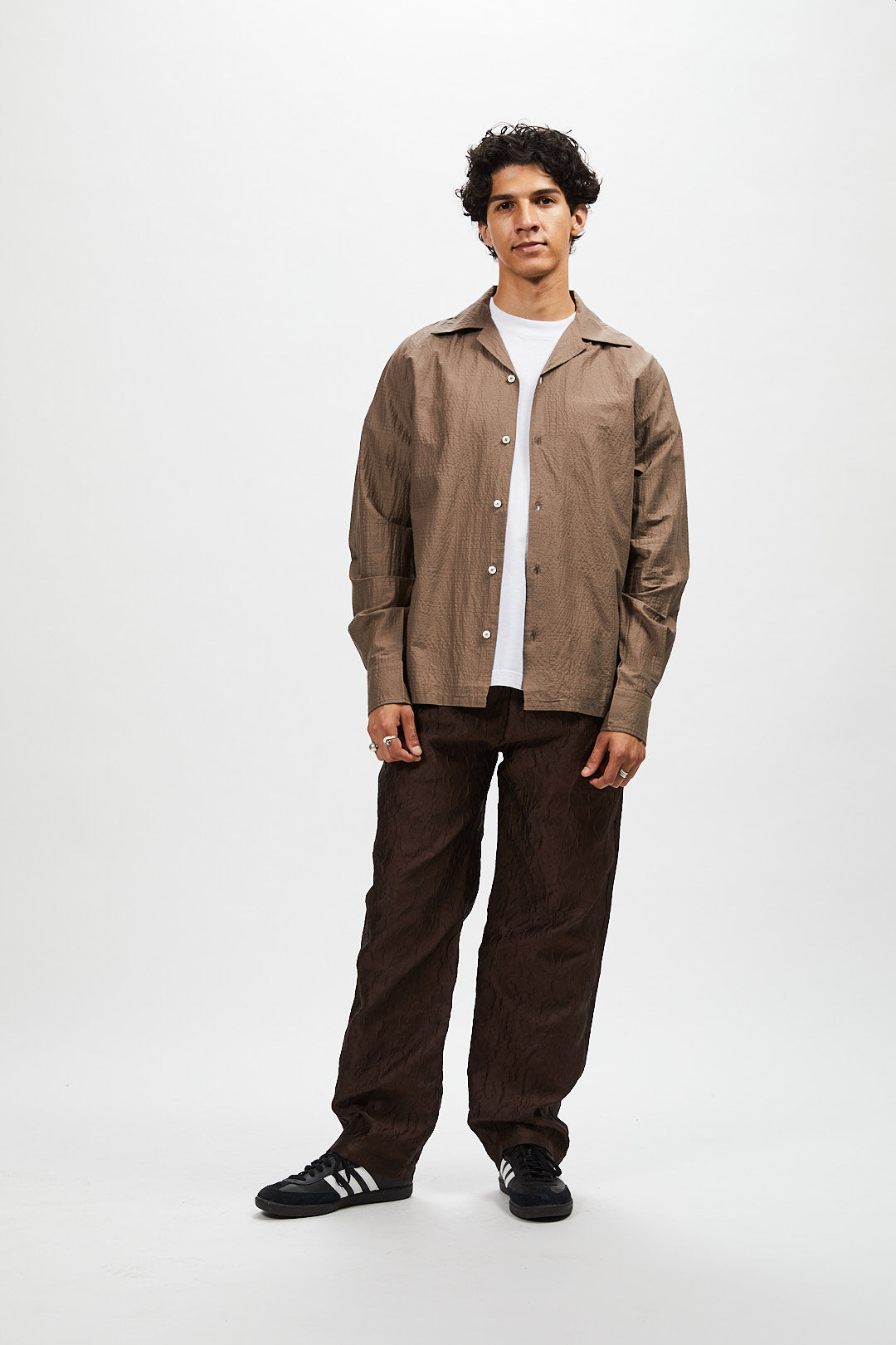 Camp Collar Shirt - Mocha