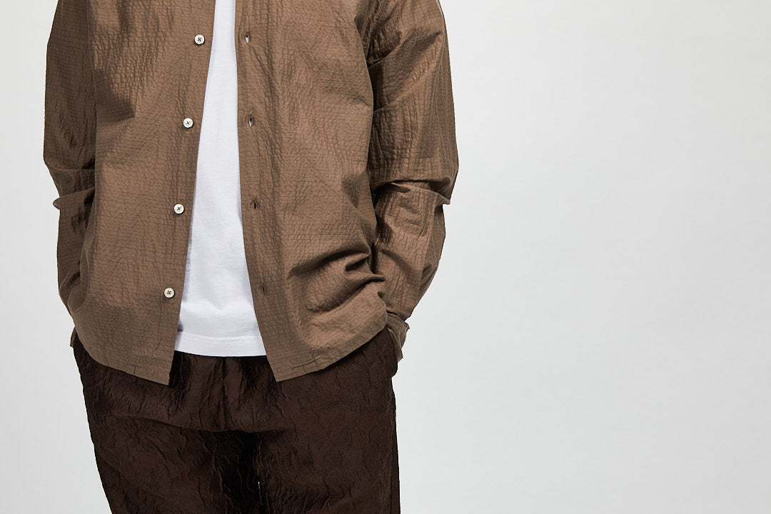 Camp Collar Shirt - Mocha