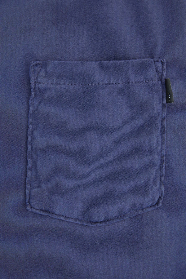 Short Sleeve Pocket Tee - Washed Blue