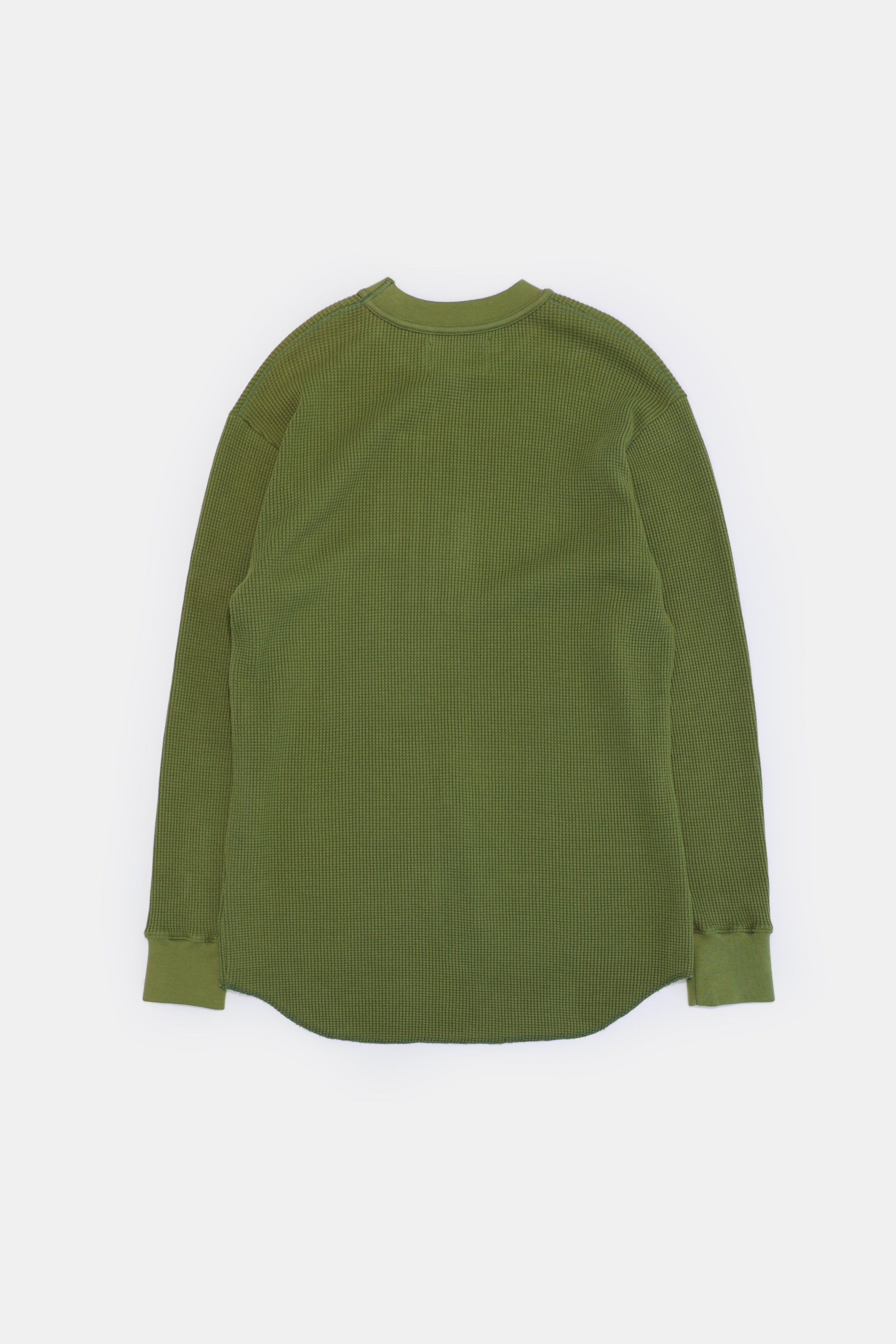 Long Sleeve Thermal - Washed Olive