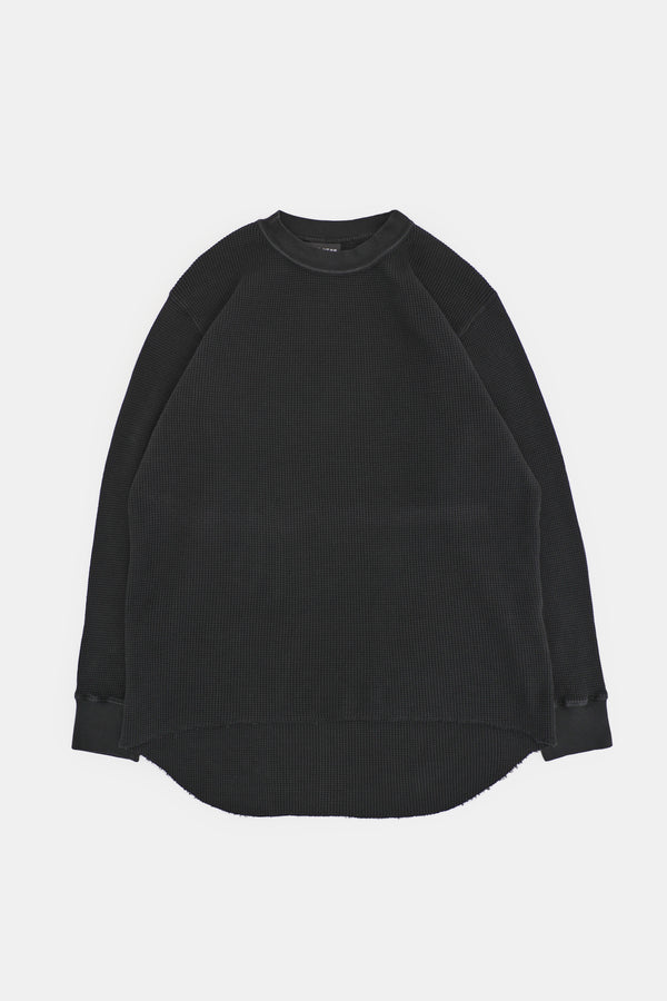 Long Sleeve Thermal - Washed Black