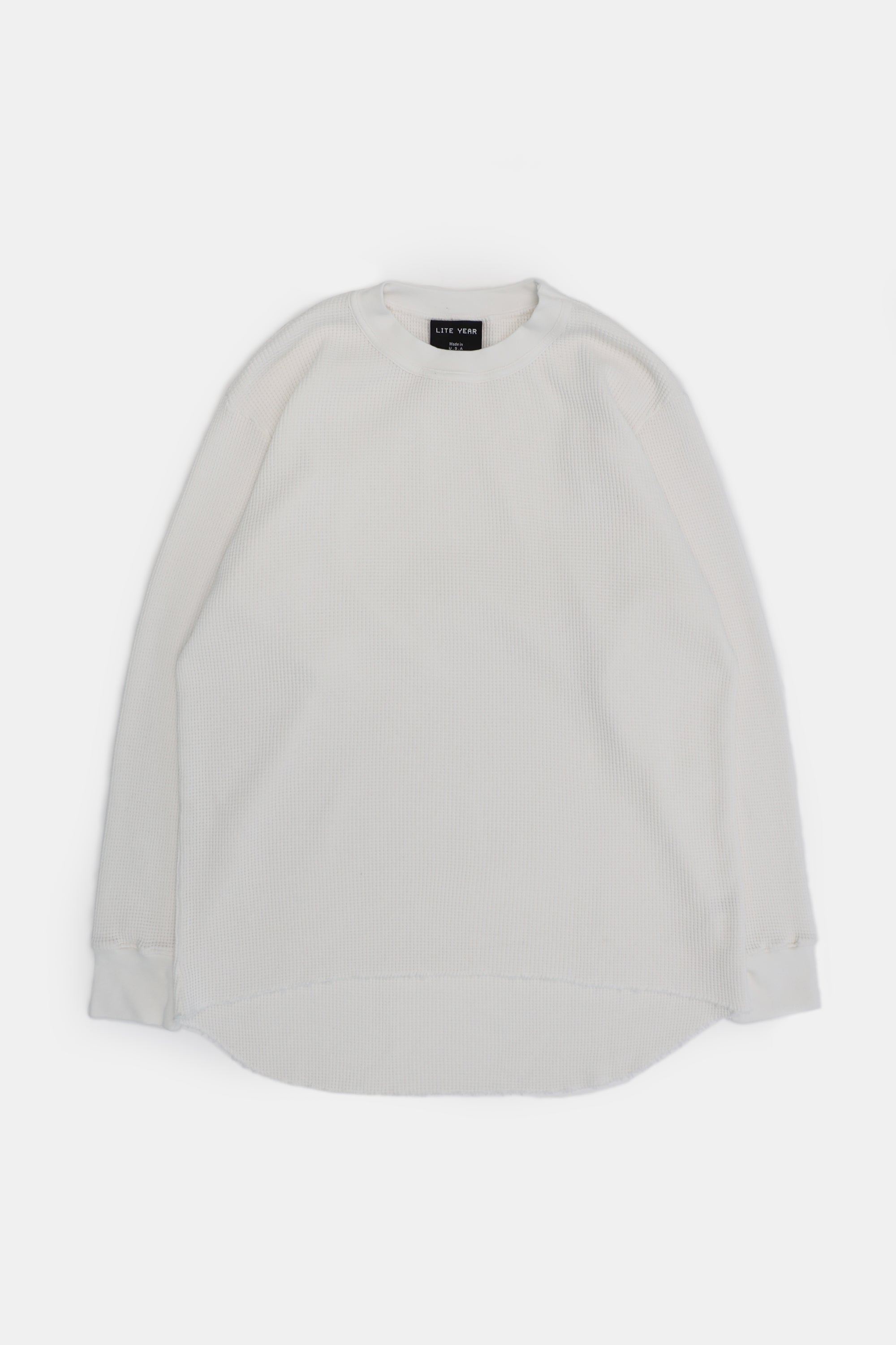 Long Sleeve Thermal - White