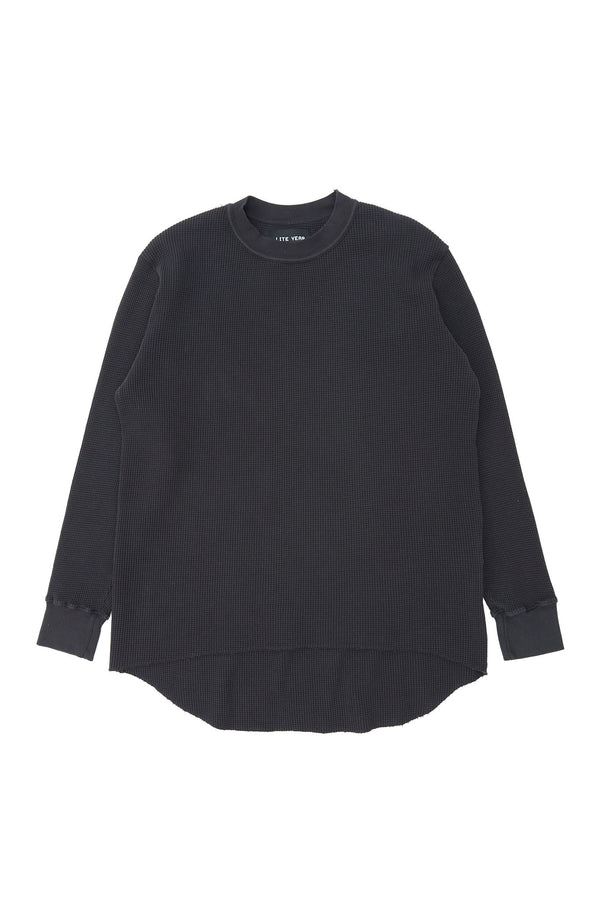 Long Sleeve Thermal - Washed Black