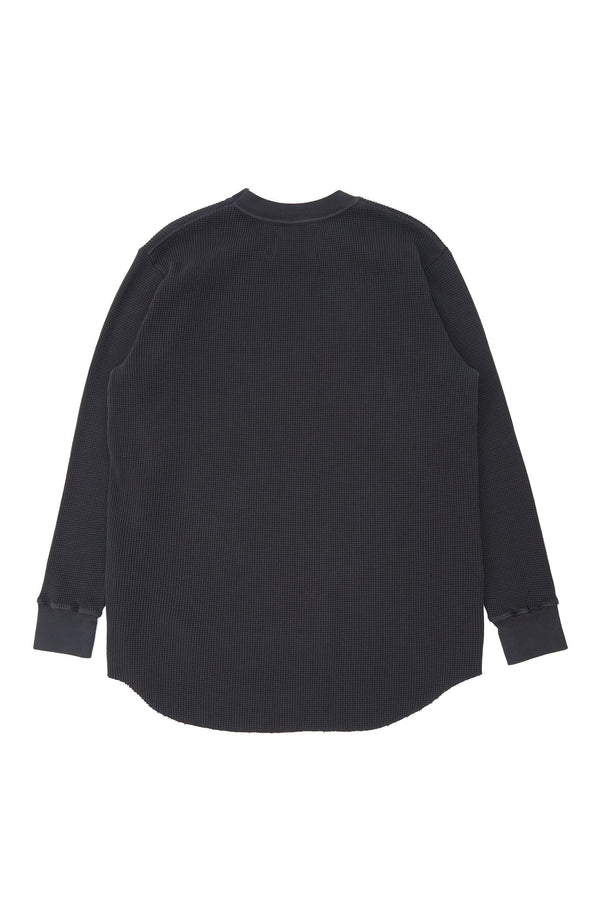 Long Sleeve Thermal - Washed Black
