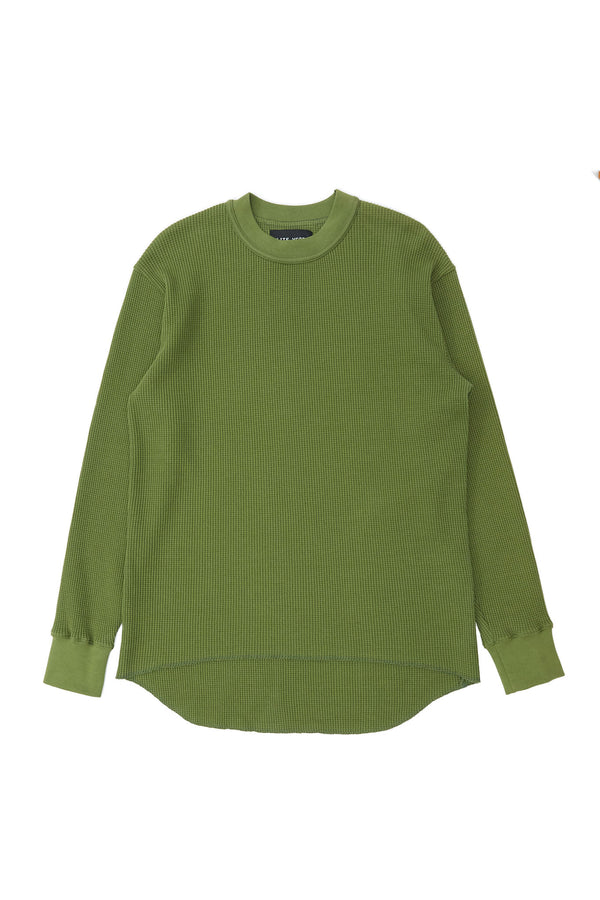 Long Sleeve Thermal - Washed Olive