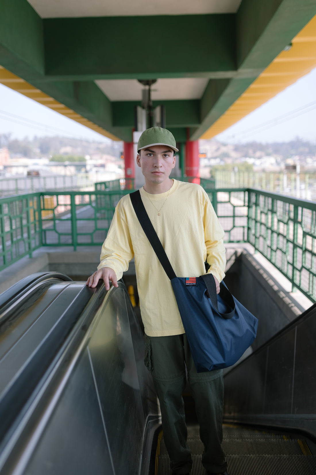 Oversized Tote Bag - Navy
