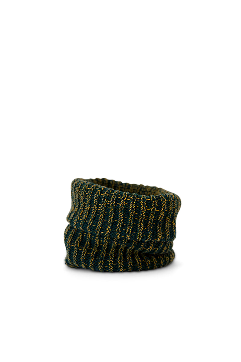 Two Tone Cotton Beanies - Green