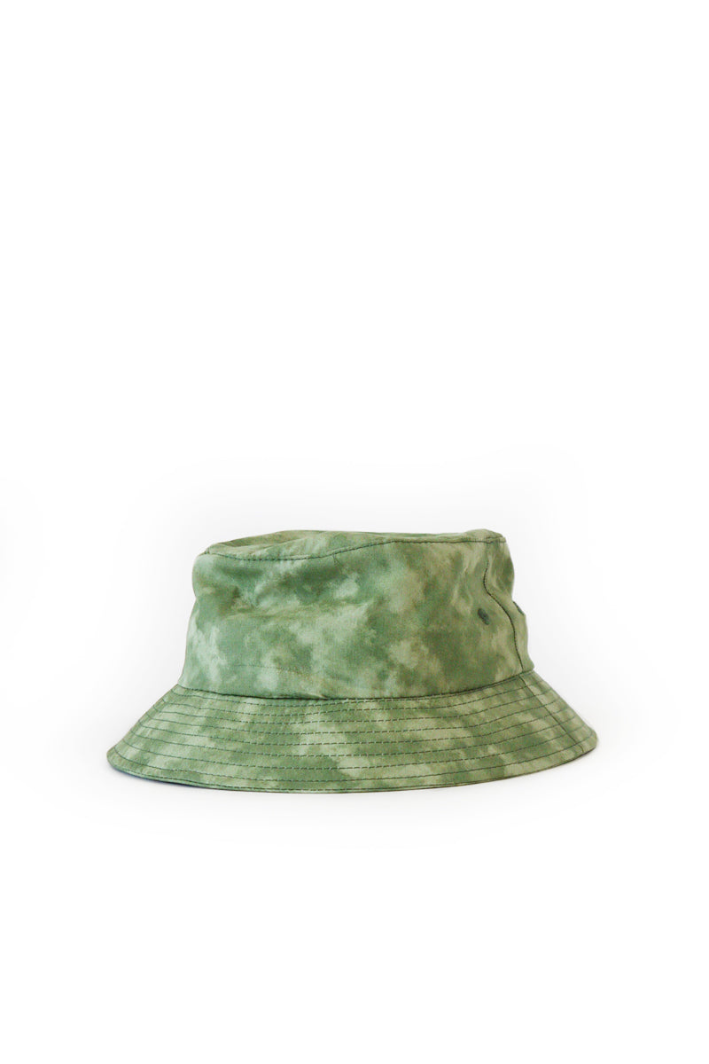 Japanese Cotton Twill Bucket Hat - Cloudy Green