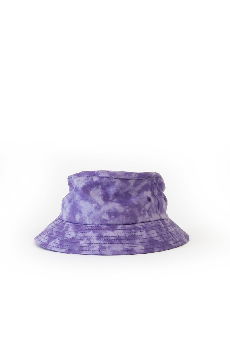 Japanese Cotton Twill Bucket Hat - Cloudy Purple