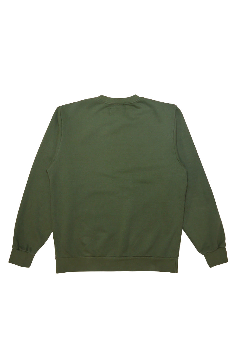 Crewneck Sweatshirt - Washed Olive